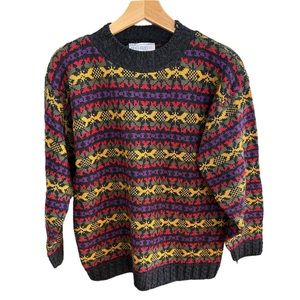 VTG Rose Sweater Women’s M